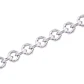 Pulsera de Plata Esterlina 925 Eslabones Facetados - Miniatura 3