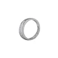 Anillo de Oro Blanco 18kt con Diamantes de 22 Pts Riel Corte Brillante SI/H - Miniatura 1