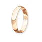 Argolla Matrimonio de Oro Miel 18kt Inglés Bari de 3,0mm - Miniatura 1