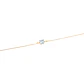 Pulsera Oro Amarillo 18kt Diamante 2x0,5 Pts y Topacio Azul - Miniatura 3