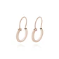 Aros Oro Miel de 18kt Argolla 10 mm - Miniatura 1