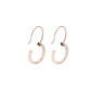 Aros Oro Miel de 18kt Argolla 10 mm - Miniatura 3