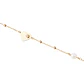 Pulsera de Oro 18kt Corazón Circonita Perla - Miniatura 2