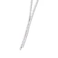 Collar Oro Blanco 18kt Eslabones y Diamantes 1,55 Qlts - Miniatura 2