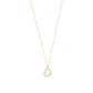 Collar Oro Amarillo 18kt Corazón Mitad Cadena - Miniatura 3