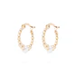 Aros de Oro de 18kt Argollas y perlas - Miniatura 1