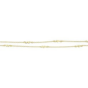 Pulsera Oro Amarillo 18kt Espigas