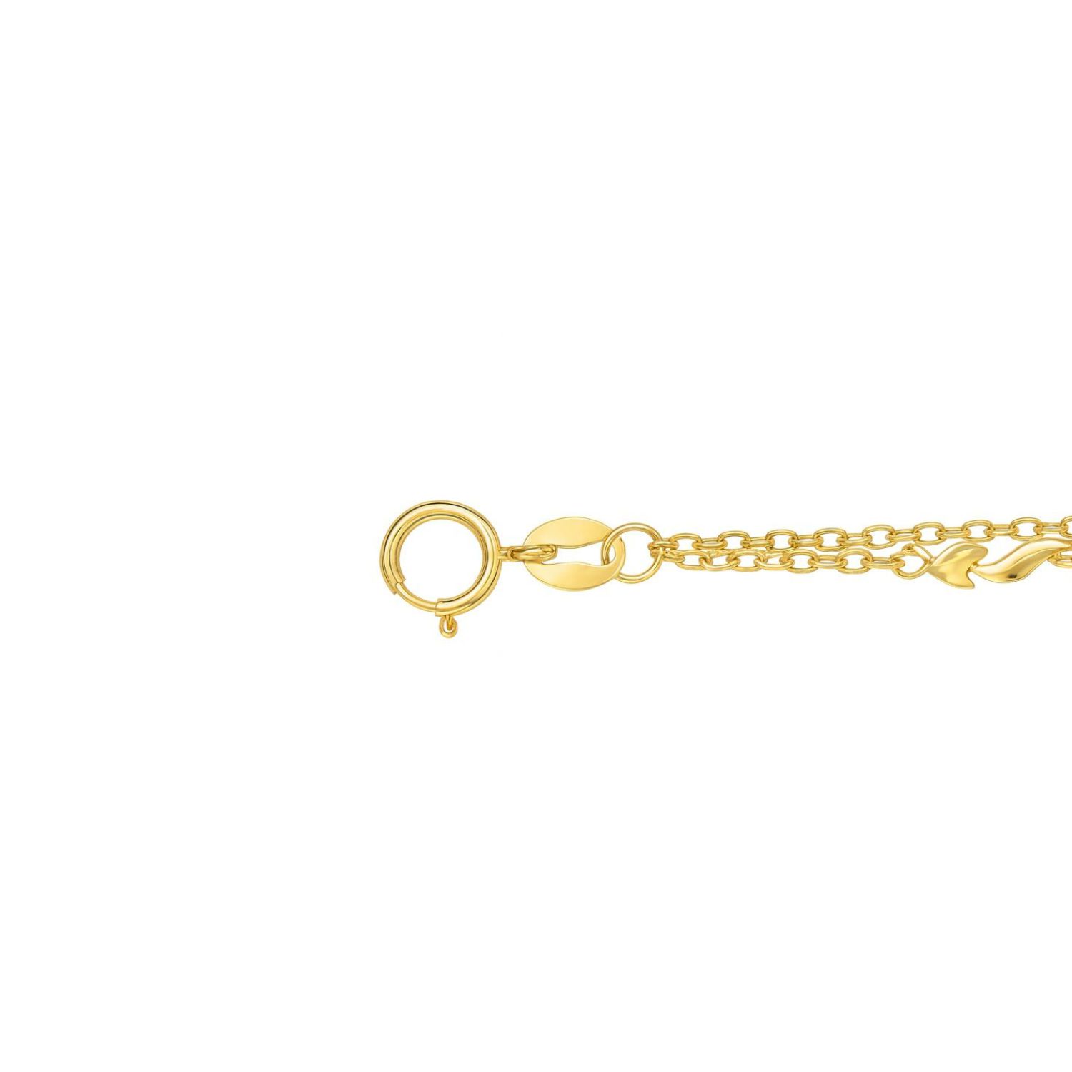 Pulsera Oro Amarillo 18kt Espigas 3