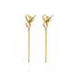 Aros Oro Amarillo 18kt Diamantes Infinitos 13pts - Miniatura 1