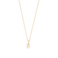 Colgante de Oro de 18kt Circonitas letra B - Miniatura 3