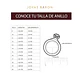 Anillo Oro Blanco 18kt Diamantes 17Pts y 39Pts Zafiro Lady - Miniatura 4