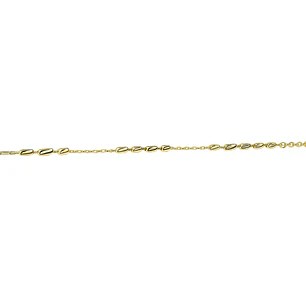 Pulsera Oro Amarillo 18kt Línea Dorada