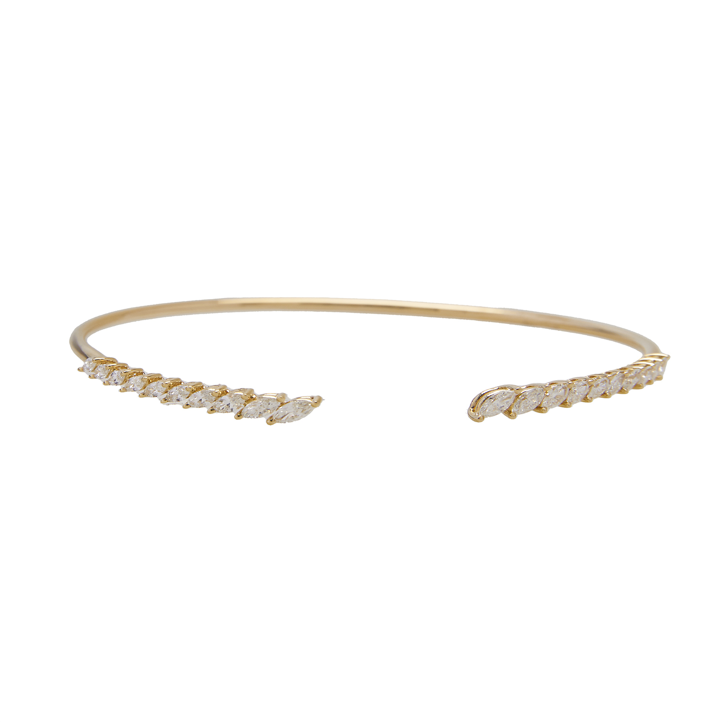 Pulsera Oro Amarillo 18kt Diamantes 1,14 Qts | Danielle Costantini 2