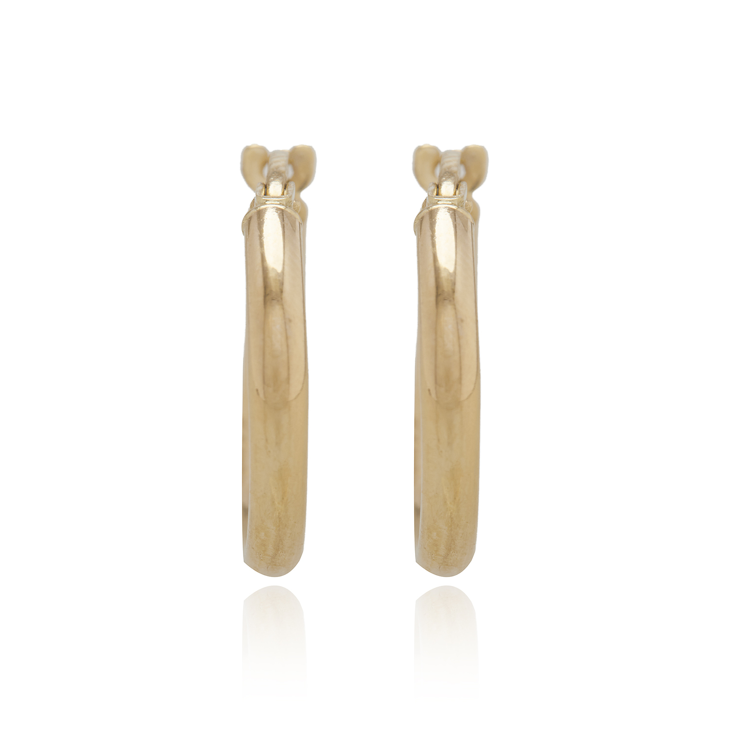 Aros de Oro 18kt Argollas de 15mm 1490 2