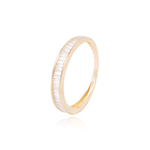 Anillo Compromiso de Oro 18Kt Circón Prince