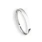 Argolla Matrimonio Ilusión de Platino Tubo Ergofit Siena de 2,0mm - Miniatura 3
