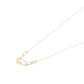 Collar Revestido de Oro 18kt Rectángulo y Círculos Circonita - Miniatura 1