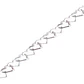 Collar de Plata Esterlina 925 Corazones - Miniatura 3