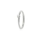 Anillo Compromiso Platino 950  Mónaco 1x10ptos Diamante - Miniatura 1