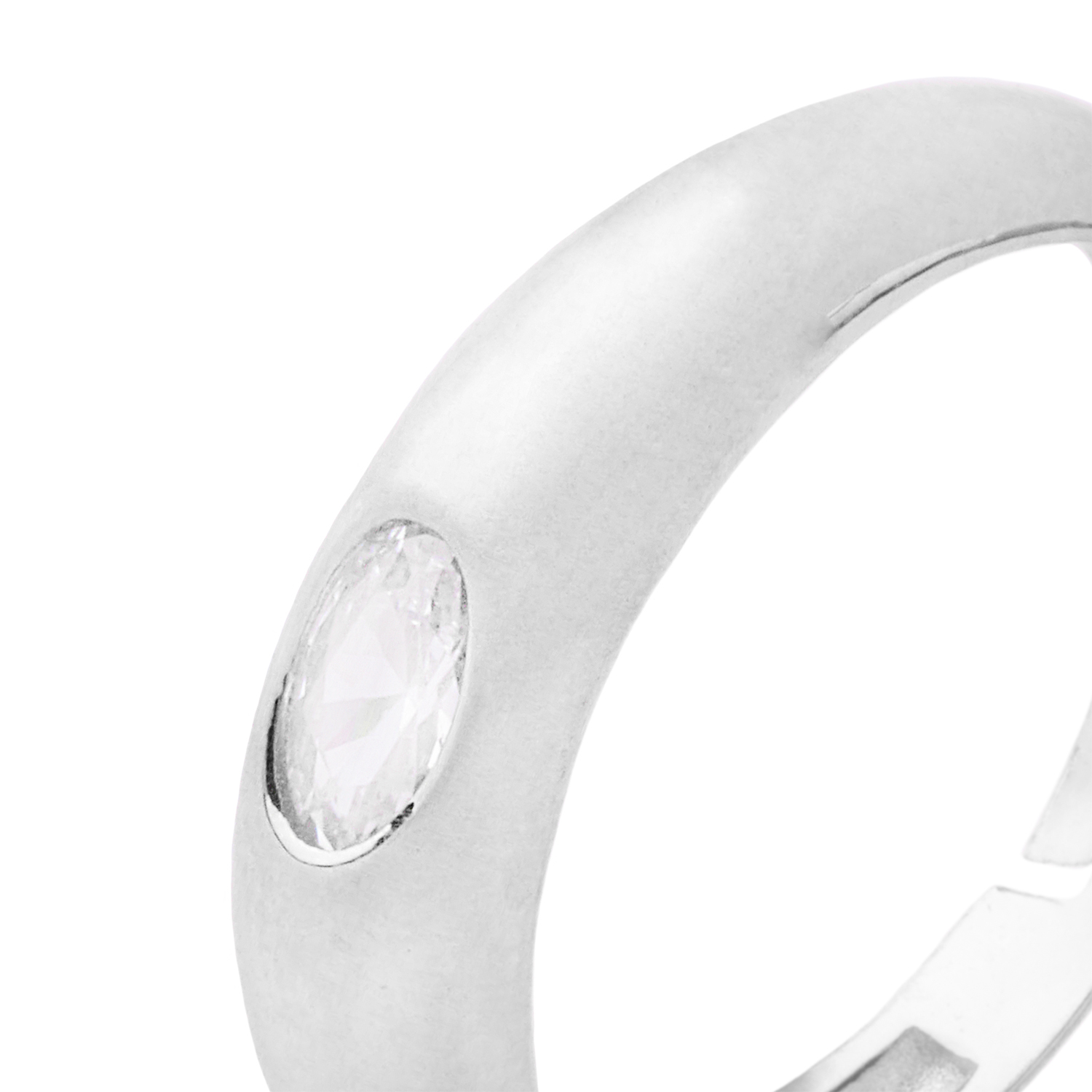 Anillo de Plata Esterlina 925 Ovalado con Circon 2