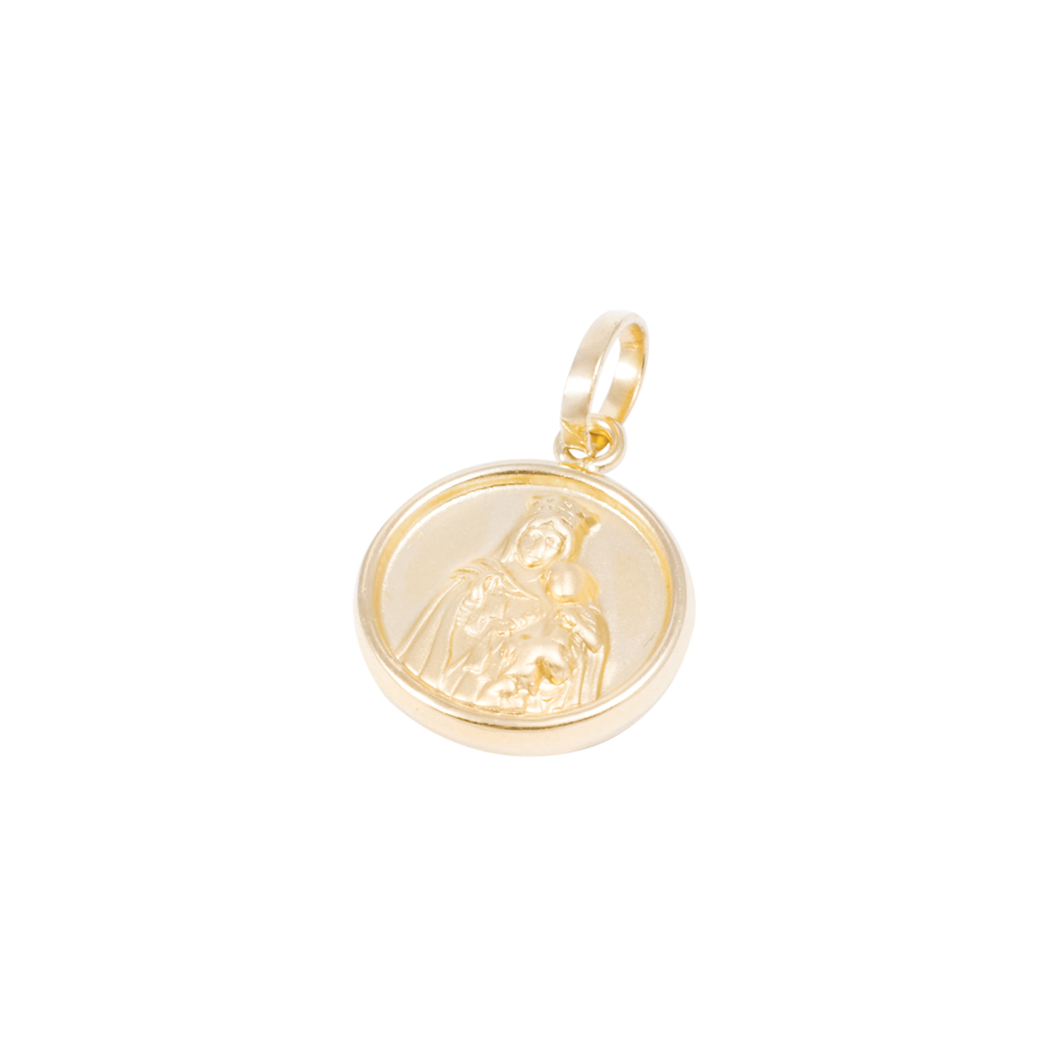 Colgante Oro Amarillo 18kt Escapulario 2