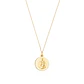 Colgante de Oro 18kt Virgen Maria 18mm - Miniatura 3