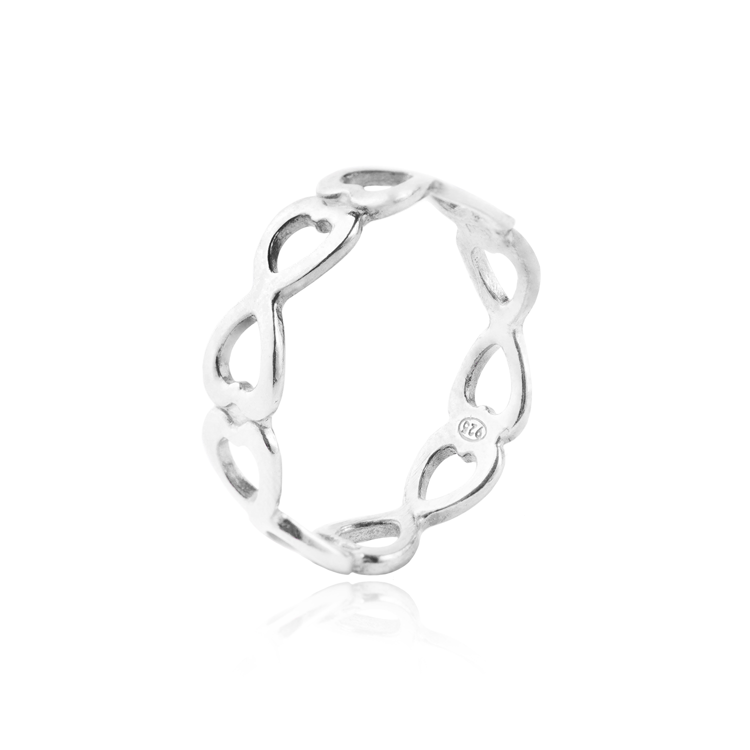 Anillo de Plata Esterlina 925 Antifaz 3