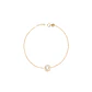 Pulsera de Oro 18kt Punto de Luz central - Miniatura 1