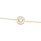 Pulsera de Oro 18kt Punto de Luz central - Miniatura 2