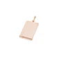 Colgante Oro Miel 18kt Placa Labrada - Miniatura 1