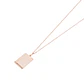 Colgante Oro Miel 18kt Placa Labrada - Miniatura 3