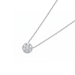 Collar Platino 900 Diamantes 46 Pts