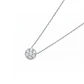 Collar Platino 900 Diamantes 46 Pts - Miniatura 1
