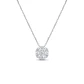 Collar Platino 900 Diamantes 46 Pts - Miniatura 3
