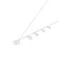 Collar Oro Blanco 18kt Rosa y Diamantes 15 Pts - Miniatura 1