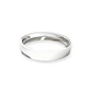 Argolla Matrimonio de Oro Blanco Tubo ErgoFit Portus de 3,5mm - Miniatura 2