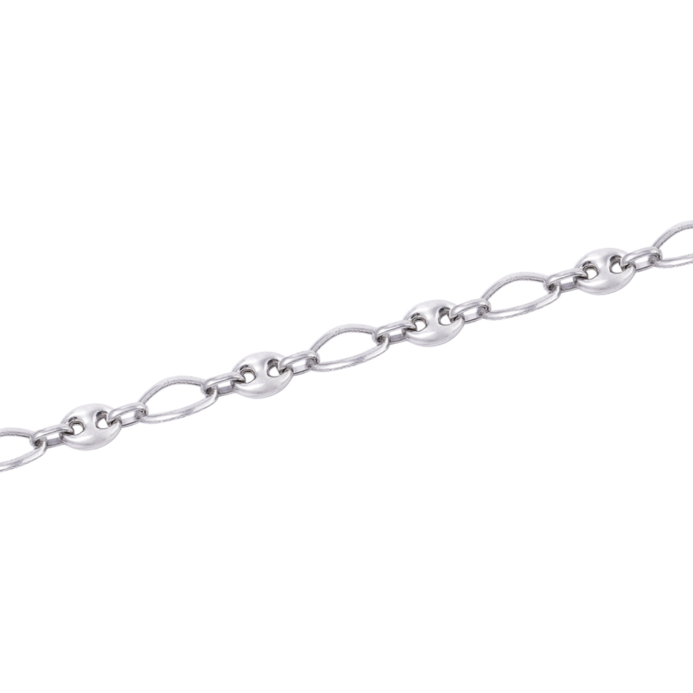 Pulsera de Plata Esterlina 925 Eslabones Grandes 2