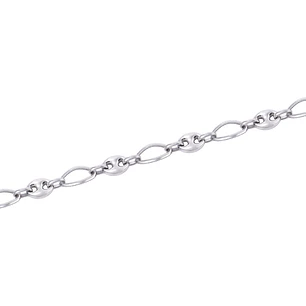 Pulsera de Plata Esterlina 925 Eslabones Grandes