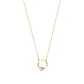 Collares de Oro 18kt Modelo Corazón de Circonita - Miniatura 3