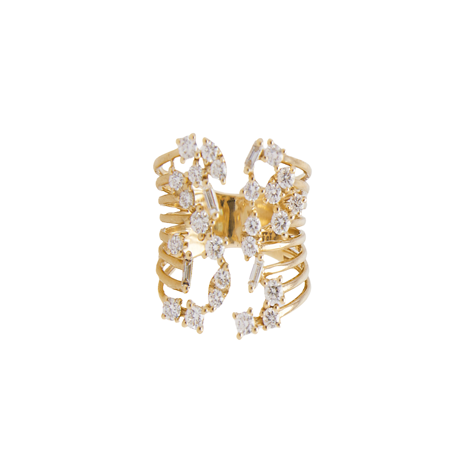 Anillo Oro Amarillo 18kt Diamantes 99Pts | Danielle Costantini 1
