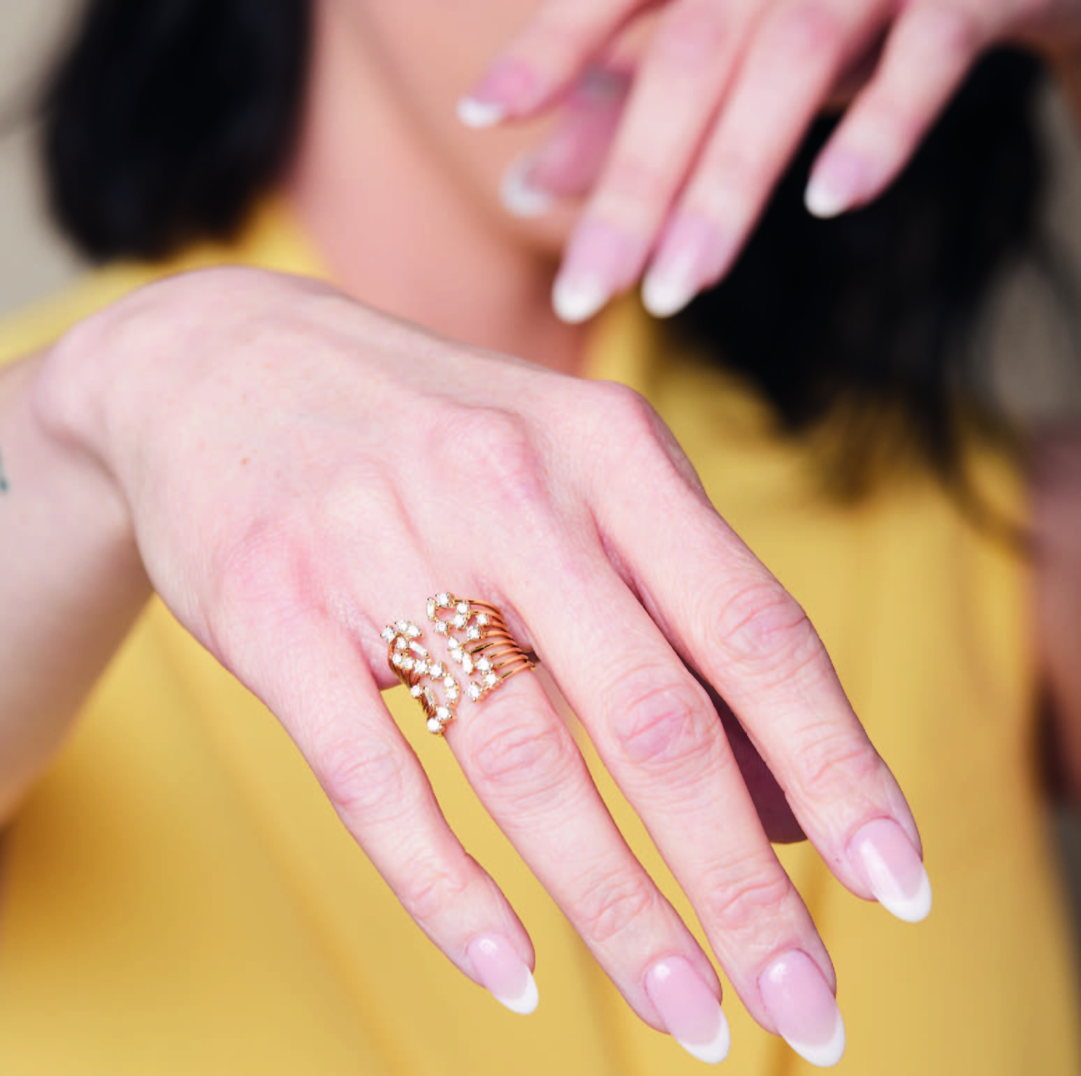 Anillo Oro Amarillo 18kt Diamantes 99Pts | Danielle Costantini 4