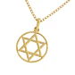 Colgante Oro 18kt Estrella de David - Miniatura 2