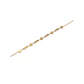 Pulsera de Oro 18Kt  Barra Punto - Miniatura 2