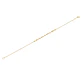 Pulsera de Oro 18Kt  Barra Punto - Miniatura 3