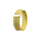 Anillo Oro 18kt Platino Semanario Barra - Miniatura 2