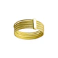 Anillo Oro 18kt Platino Semanario Barra - Miniatura 3