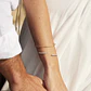 Pulsera de Oro 18kt Esclava Facetada - Miniatura 4
