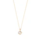 Collar de Oro de 18kt Circonita punto de luz - Miniatura 3