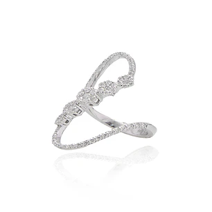 Anillo Oro Blanco 18kt Diamantes 96 Pts | Danielle Costantini