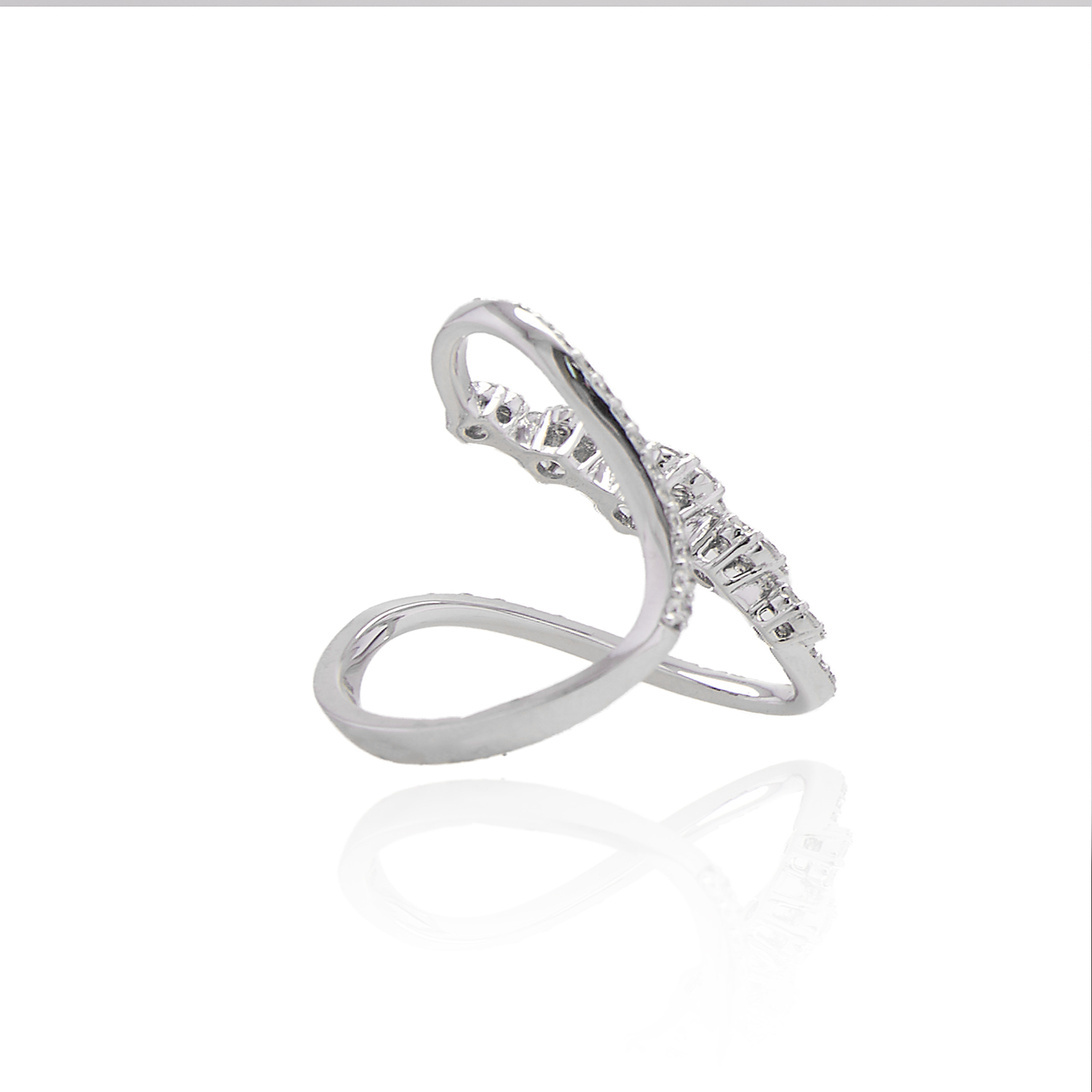 Anillo Oro Blanco 18kt Diamantes 96 Pts | Danielle Costantini 2